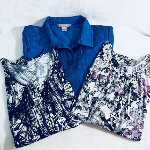 Various Tops - Plus Size Jacket & Tops Bundle!